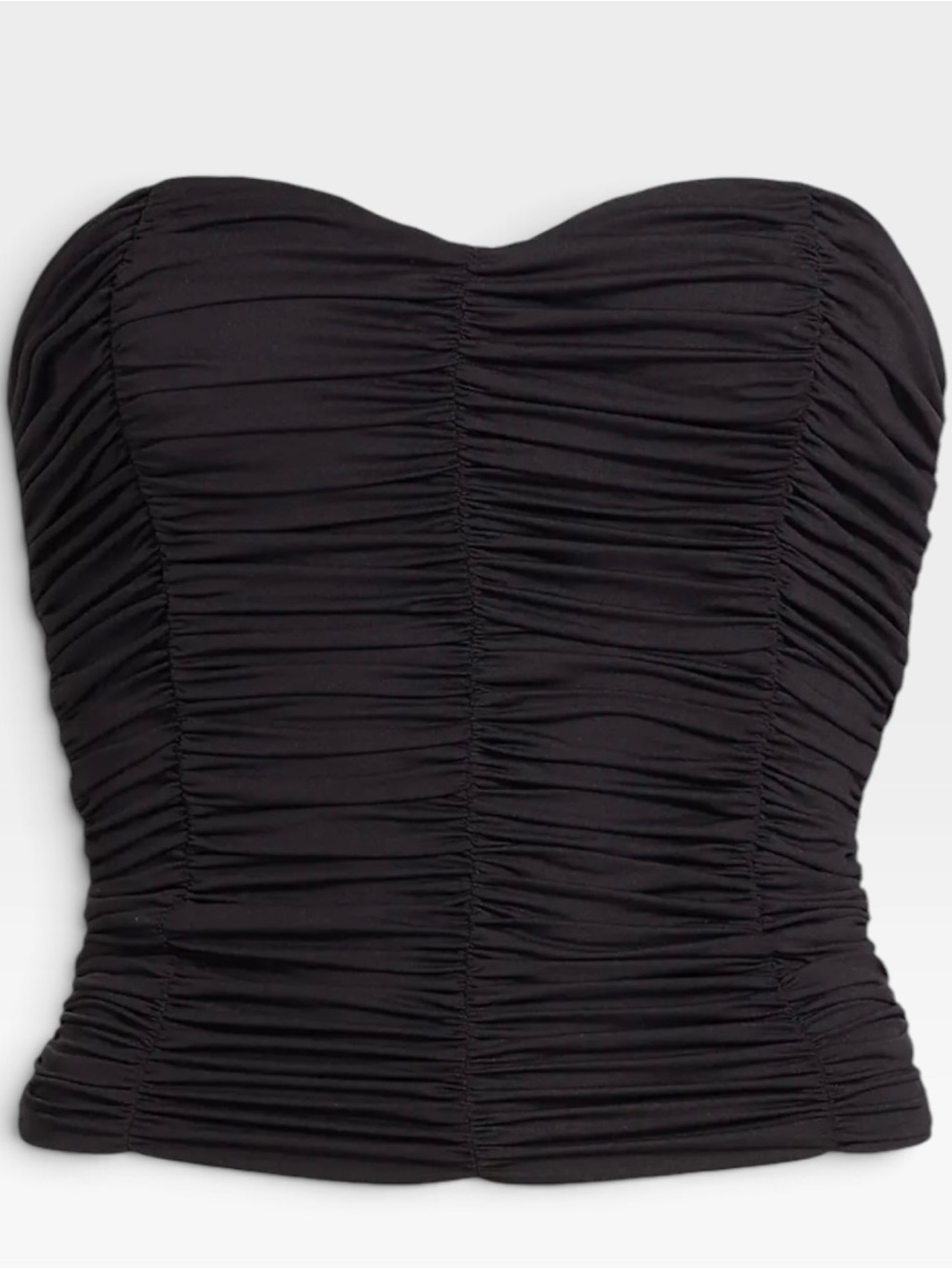Designer | Kiki de Montparnasse | Echauffe Ruched Bustier Top — Size Small